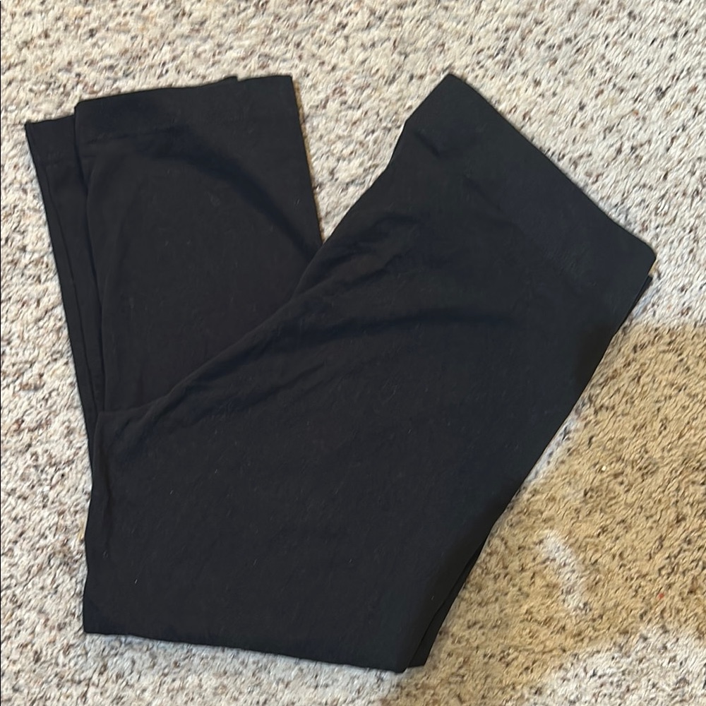 Cropped Black Leggings